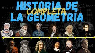 La Historia COMPLETA de la GEOMETRÍA Línea de Tiempo [upl. by Able]