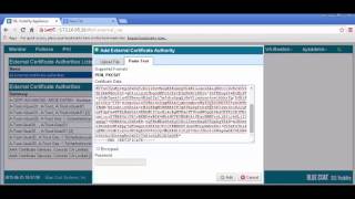 Video Tutorial SSL VA First Steps  Using the SSL VA with the Blue Coat ProxySG [upl. by Halil]