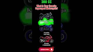 Best 300 CC Supersport Motorcycles [upl. by Ecnarretal]