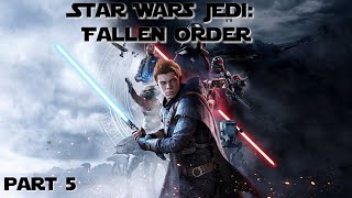 Star wars Jedi Fallen order 100 AchievementTrophy Walkthrough Part 5 Double bladed LS and Kashyyk [upl. by Tadio478]