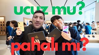 GÜNEY KORE APPLE FİYATLARI 100 WON  237₺ 🇰🇷 [upl. by Alduino596]