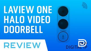 LaView ONE Halo Video Doorbell Camera Review  WiFi Security Camera Doorbell Wiring Installation [upl. by Nnaael]