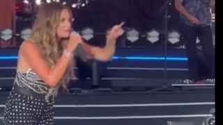 Carly Pearce Throws Fan Out of Concert Video [upl. by Artenehs]