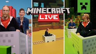 Minecraft Live 2023 A wild minecart ride [upl. by Ainotal]