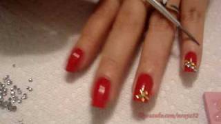 Uñas Rojas con Piedras [upl. by Amann]