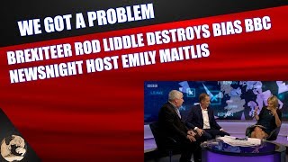 Brexiteer Rod Liddle Destroys Bias BBC Newsnight Host Emily Maitlis [upl. by Debarath]