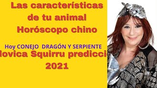 Las características de tu animal en el Horóscopo chino 2 Ludovica Squirru predicciones 2021 [upl. by Nylcoj]