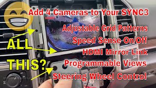 How To Get A 360 Degree Ford Sync3 Camera System On Your Ford F 150 [upl. by Rowen309]