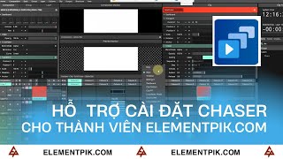 Chaser  Resolume Arena  Hỗ trợ cài đặt cho thành viên web ElementPikcom [upl. by Ahsinnod697]