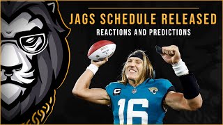 Jaguars Schedule Reaction [upl. by Lougheed531]