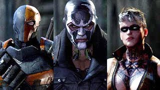 Batman Arkham Origins All 8 Assassins FULL Boss Battle Fight  Gameplay [upl. by Bornstein]