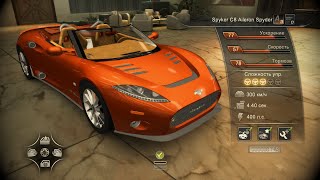 TDU2RS Spyker C8 Aileron Spyder [upl. by Annavoig338]