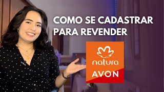 COMO SER REVENDEDORA DA NATURA E AVON [upl. by Aldrich]