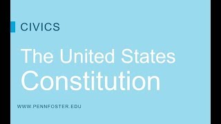 Civics  The United States Constitution Part 2 [upl. by Morrison661]