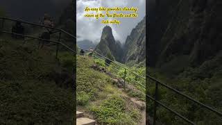 Lao Valley Lookout TrailEasy Hike and Scenic Views hawaii maui [upl. by Sudnac]