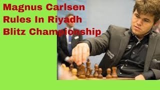 Magnus Carlsen won the World Blitz Chess Championship [upl. by Iver]