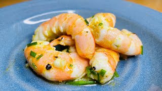 Crevettes marinées à lorange 🍤🍊 [upl. by Zitah649]