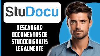 Cómo descargar documentos de Studocu gratis legalmente [upl. by Grosberg]