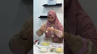 Muffins making  cake baking  how to break egg tahoor fatima raad [upl. by Teleya]