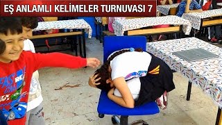 EŞ ANLAMLI KELİMELER TURNUVASI 7 DEPREM TATBİKATI [upl. by Grekin]