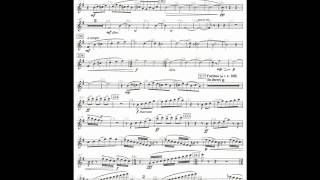 Vesuvius Frank Ticheli Clarinet part [upl. by Adiazteb412]