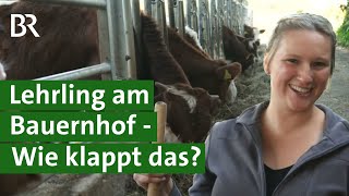 Ausbildung in der Landwirtschaft für Quereinsteiger Landwirt werden ohne Hof  Unser Land  BR [upl. by Ettenuahs]