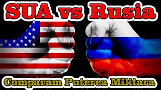 SUA vs RUSIA Compararea puterii militare [upl. by Doownyl460]