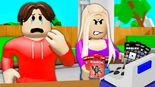 SCAMMER STOLE MY MONEY in ROBLOX [upl. by Amolap32]