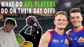 Day off with AFL Players Josh Dunkley amp Adam Treloar [upl. by Laband520]