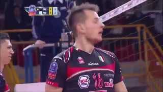 Bartosz Kurek in CEV Champions League 2014 15 [upl. by Nylorak355]