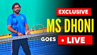 MS DHONI LIVE FROM JSCA RANCHI [upl. by Erdnaek]