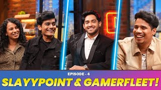 SLAYYPOINT amp GAMERFLEET ON THUGESH SHOW S01E04 SlayyPointOfficial AnshuBisht [upl. by Nylodnarb]