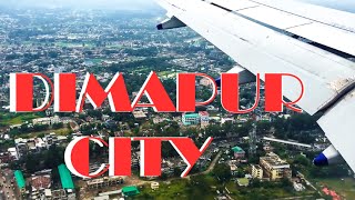 Aerial view of Dimapur Nagaland from flight [upl. by Che]