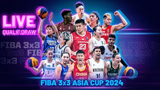 RELIVE  FIBA 3x3 Asia Cup 2024  Day 1  Qualifying Draw  Session 1  3x3 Basketball [upl. by Ahsha244]