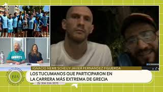 Los Tucumanos que participaron en la carrera más extrema de Grecia [upl. by Ardyaf]