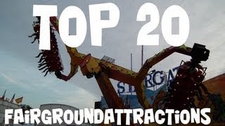 TOP 20 Fairgroundattractions Europe selected by Xtremeridesnl [upl. by Zachery]