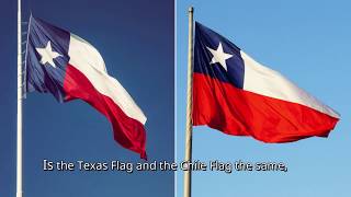 Texas Flag vs Chile Flag [upl. by Hanikahs]