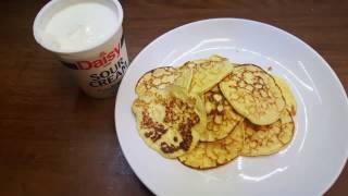 Awesome Cream Cheese Keto Pancakes No Flour Easiest Ketogenic Low Carb PanCakes Recipe [upl. by Ferd]