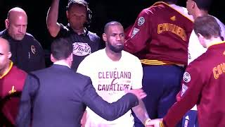 Cleveland Cavaliers Starting Lineup Intro NBA Finals 2016 Game 6  THROWBACK [upl. by Asial182]