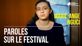 Paroles sur le Festival  MarieAnge Nguci  16 [upl. by Leia]