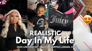 REALISTIC Day In My Life As A Full Time Content Creator Entrepreneur amp Mommy [upl. by Finkelstein]