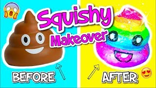 SQUISHY MAKEOVER 😱 FIXING OLD Fidget SQUISHIES  DIY SQUISHY PAINTING I PatDIY [upl. by Clem]