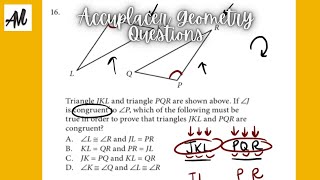 GEOMETRY ON THE ACCUPLACER STUDY GUIDE 1517 [upl. by Notse]