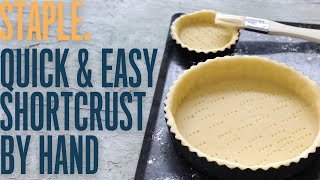 Easy and tasty handmade shortcrust pastry chef recipe [upl. by Dett657]