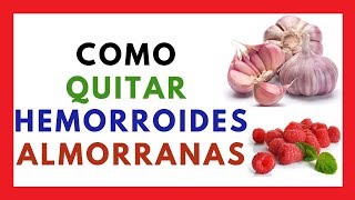 ⚡ 12 Hierbas Medicinales para HEMORROIDES y ALMORRANAS [upl. by Goldman]