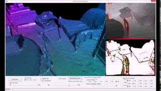 3D Scan with Kinect 2 and a preview version of Kinect Fusion [upl. by Drislane499]