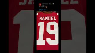 Deebo Samuels new jersey number 👀 🏈 49ers NFL [upl. by Beutner]