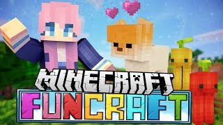 Crazy New World  Ep 1  Minecraft FunCraft [upl. by Lledyr340]