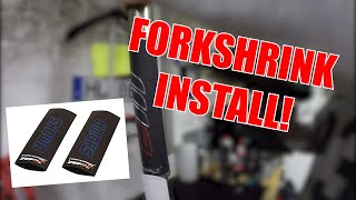 VLOG 010  HOW TO INSTALL FORKSHRINK GER [upl. by Orly121]