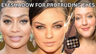 BEST EYESHADOW FOR PROTRUDING EYES [upl. by Ayoras]